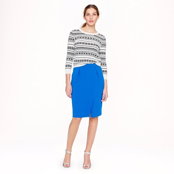 J. Crew Dresses & Skirts - ✅ FINAL PRICE DROP J. Crew Drapey Pencil Skirt